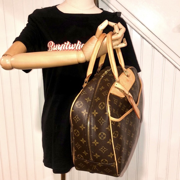 LOUIS VUITTON Deauville LV Monogram Top Handle Doctor’s Weekend Bag 35cm - Picture 17 of 17